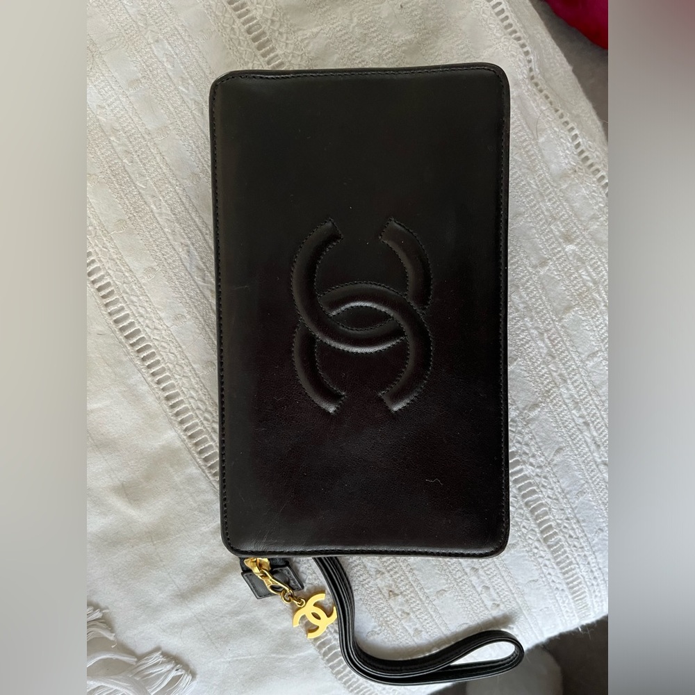 Gorgeous Chanel Wristlet Clutch
